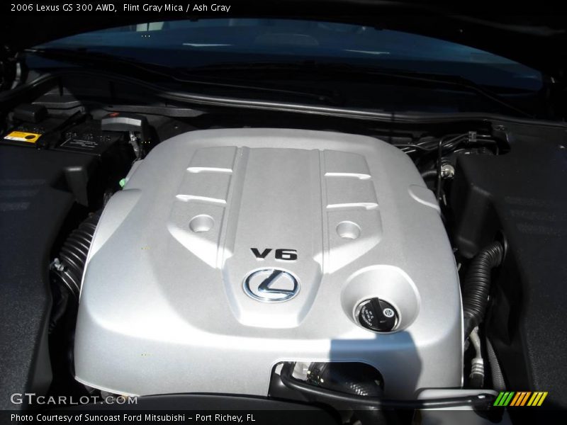 Flint Gray Mica / Ash Gray 2006 Lexus GS 300 AWD