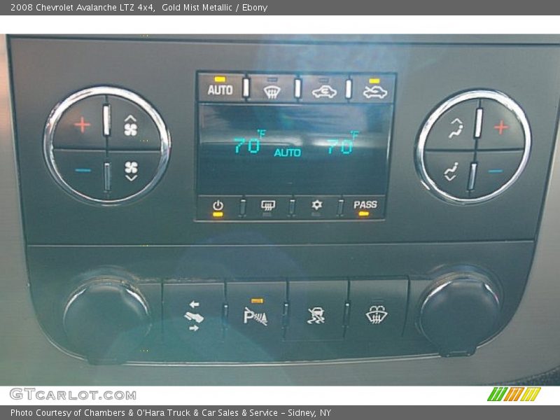 Gold Mist Metallic / Ebony 2008 Chevrolet Avalanche LTZ 4x4