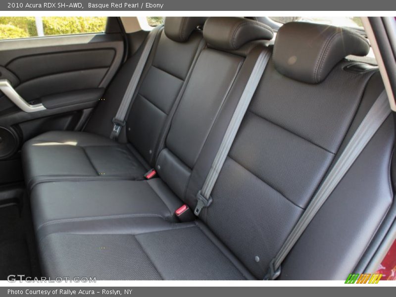 Basque Red Pearl / Ebony 2010 Acura RDX SH-AWD
