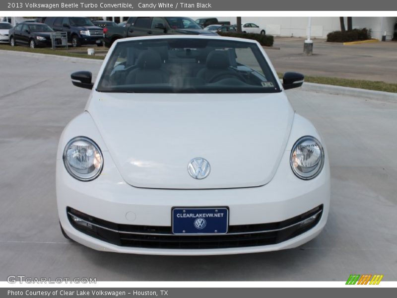Candy White / Titan Black 2013 Volkswagen Beetle Turbo Convertible