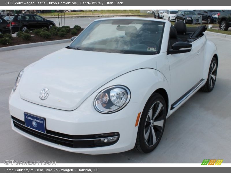 Candy White / Titan Black 2013 Volkswagen Beetle Turbo Convertible