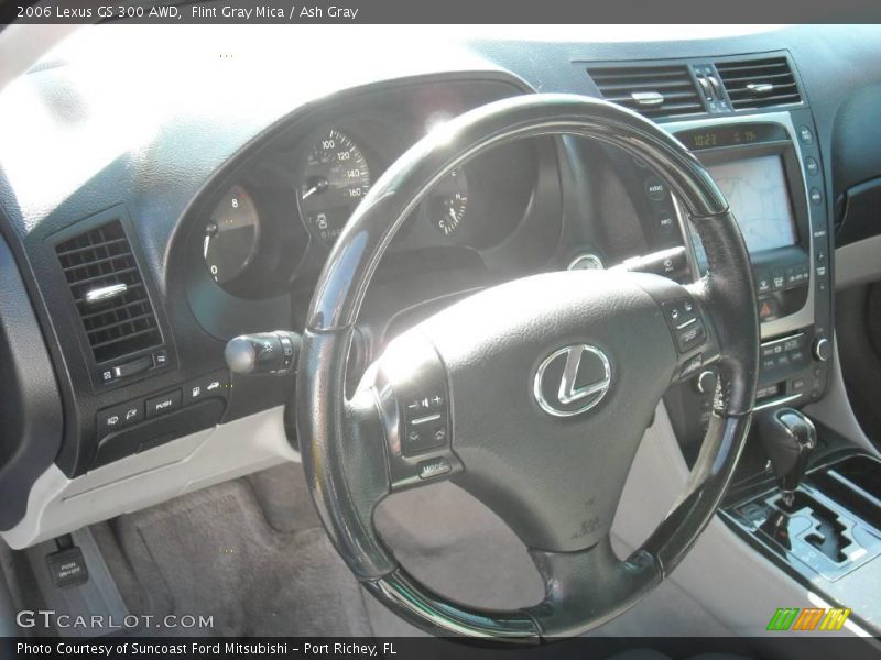 Flint Gray Mica / Ash Gray 2006 Lexus GS 300 AWD
