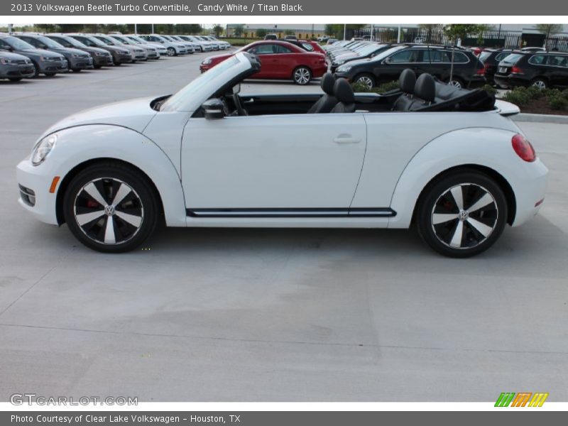 Candy White / Titan Black 2013 Volkswagen Beetle Turbo Convertible