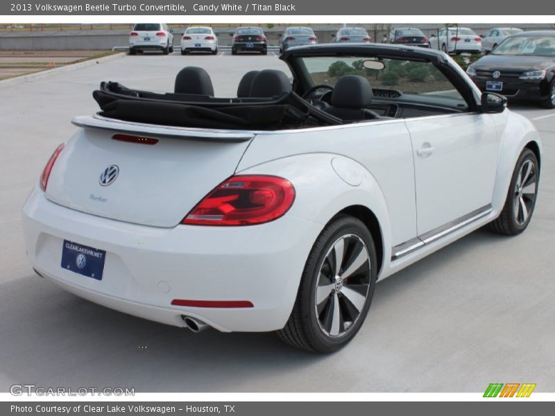 Candy White / Titan Black 2013 Volkswagen Beetle Turbo Convertible