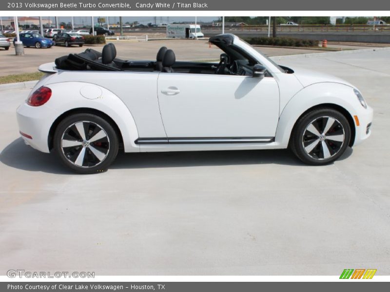 Candy White / Titan Black 2013 Volkswagen Beetle Turbo Convertible