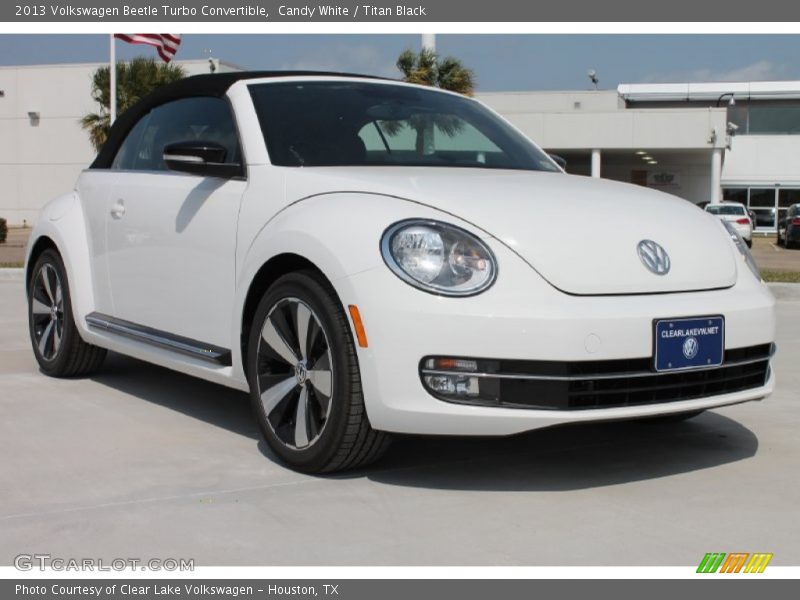 Candy White / Titan Black 2013 Volkswagen Beetle Turbo Convertible