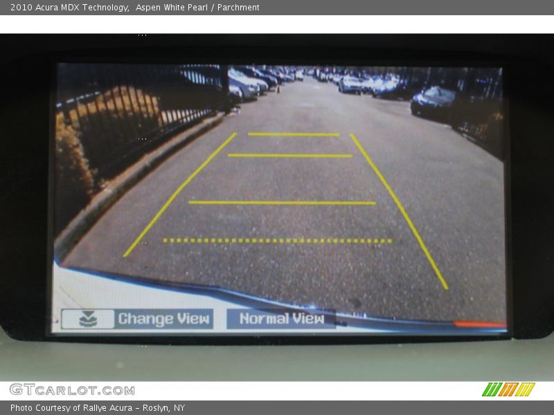 Aspen White Pearl / Parchment 2010 Acura MDX Technology