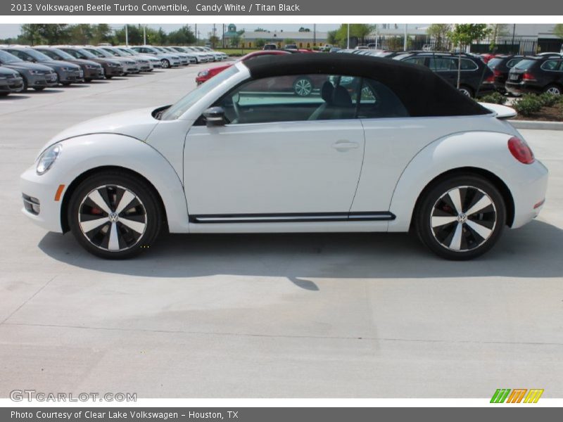 Candy White / Titan Black 2013 Volkswagen Beetle Turbo Convertible