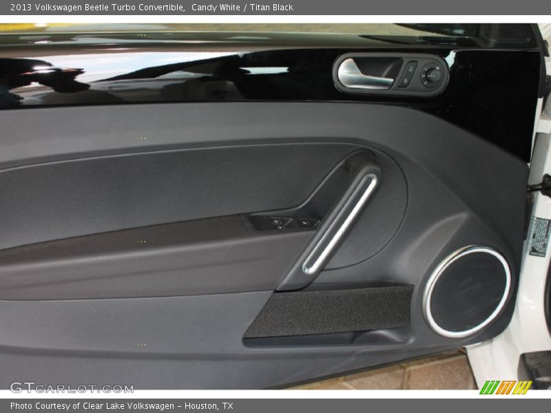 Candy White / Titan Black 2013 Volkswagen Beetle Turbo Convertible