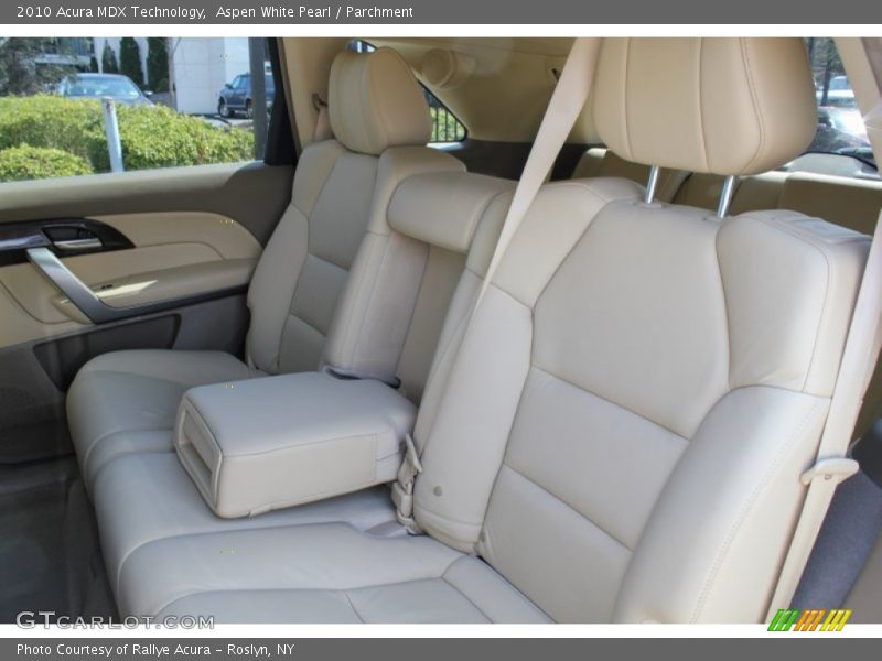 Aspen White Pearl / Parchment 2010 Acura MDX Technology