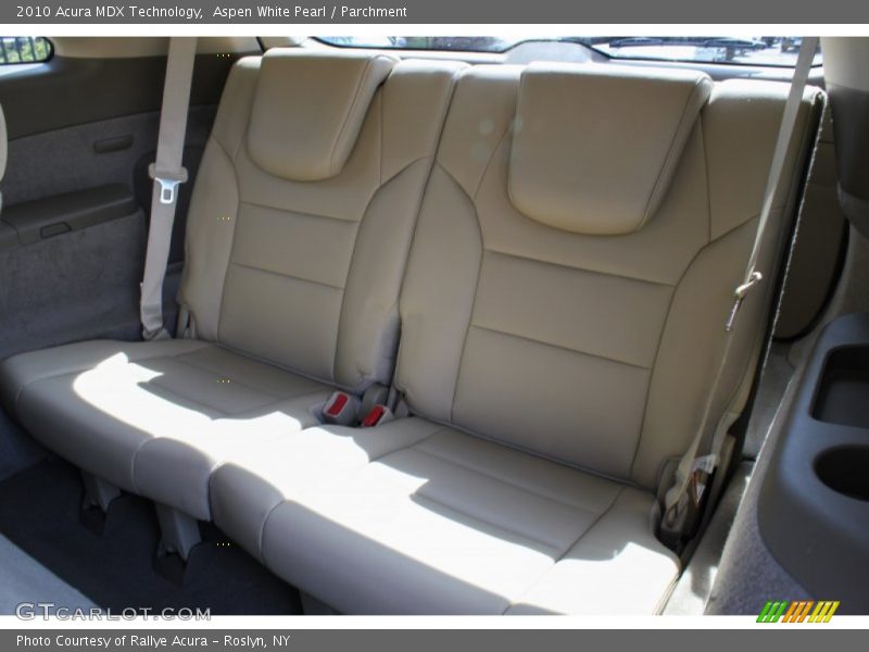 Aspen White Pearl / Parchment 2010 Acura MDX Technology