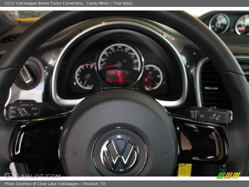Candy White / Titan Black 2013 Volkswagen Beetle Turbo Convertible
