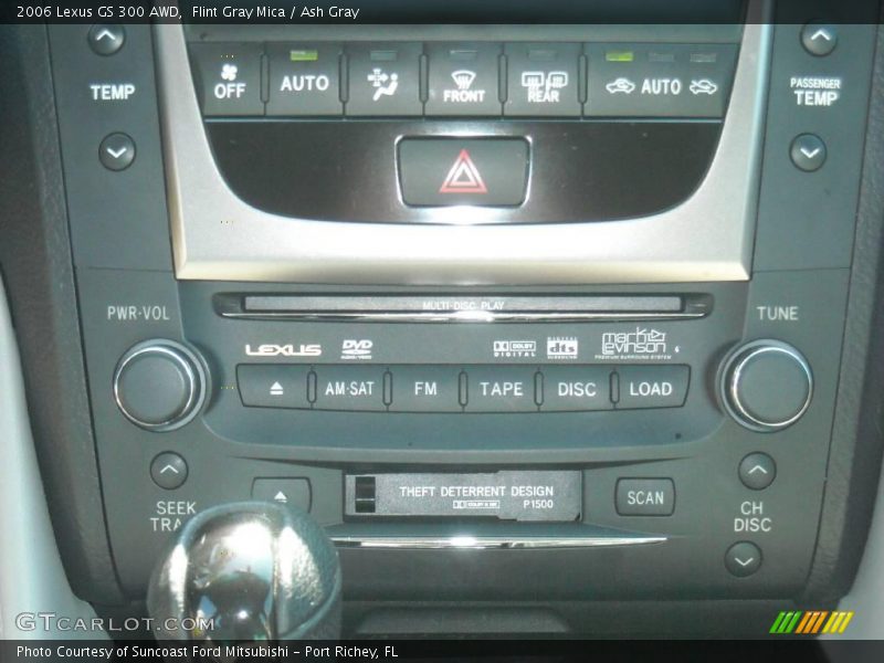 Flint Gray Mica / Ash Gray 2006 Lexus GS 300 AWD