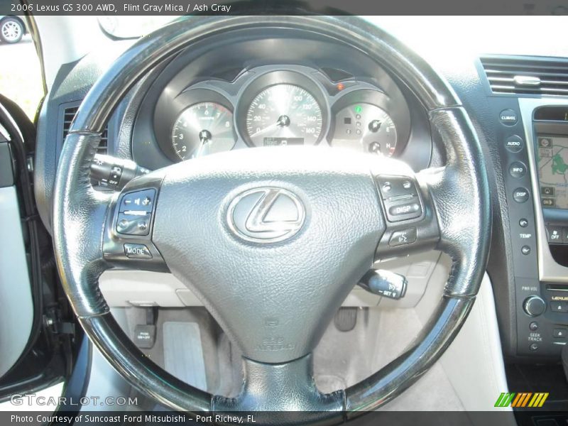 Flint Gray Mica / Ash Gray 2006 Lexus GS 300 AWD