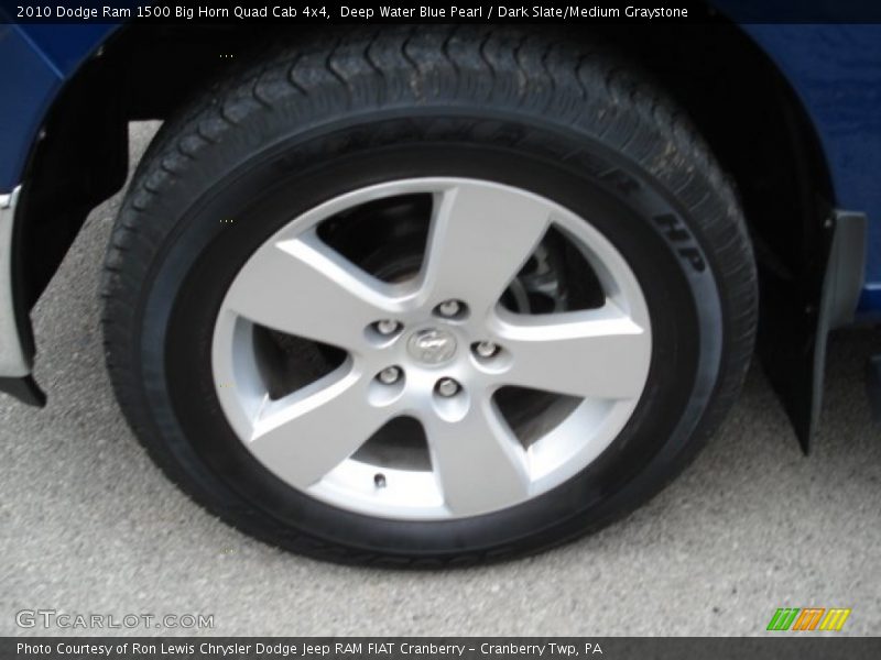 Deep Water Blue Pearl / Dark Slate/Medium Graystone 2010 Dodge Ram 1500 Big Horn Quad Cab 4x4