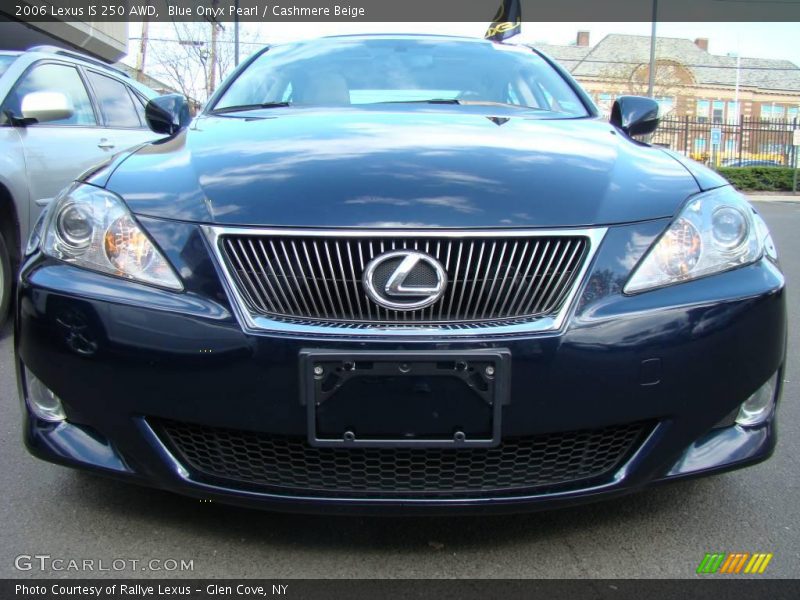 Blue Onyx Pearl / Cashmere Beige 2006 Lexus IS 250 AWD