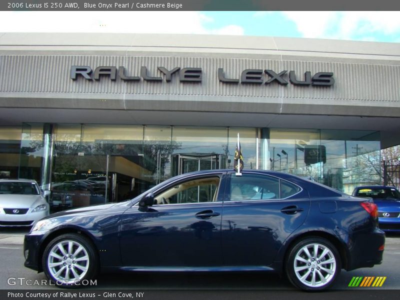 Blue Onyx Pearl / Cashmere Beige 2006 Lexus IS 250 AWD