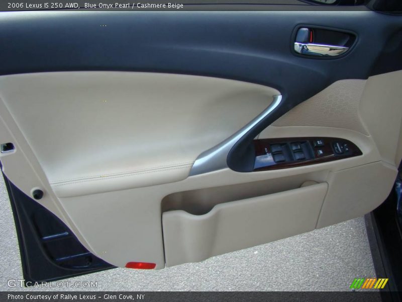 Blue Onyx Pearl / Cashmere Beige 2006 Lexus IS 250 AWD