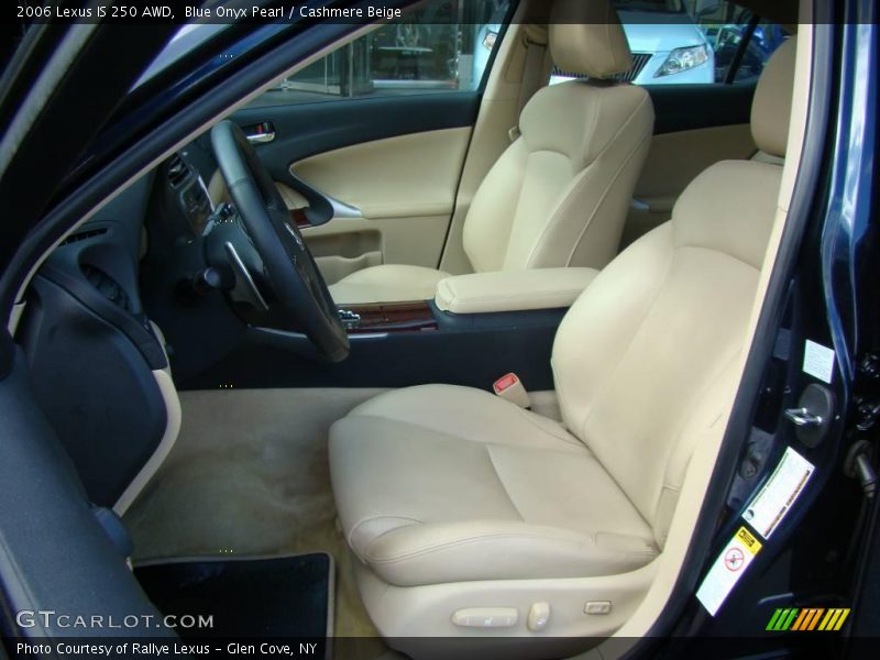 Blue Onyx Pearl / Cashmere Beige 2006 Lexus IS 250 AWD