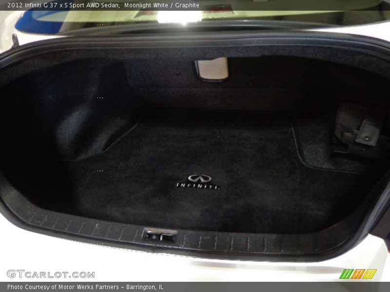 Moonlight White / Graphite 2012 Infiniti G 37 x S Sport AWD Sedan