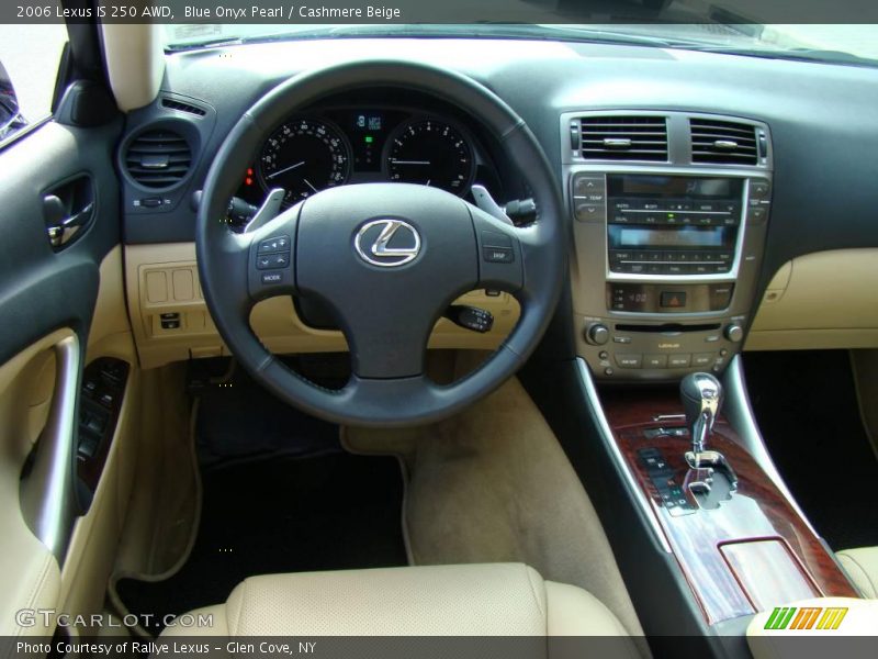 Blue Onyx Pearl / Cashmere Beige 2006 Lexus IS 250 AWD