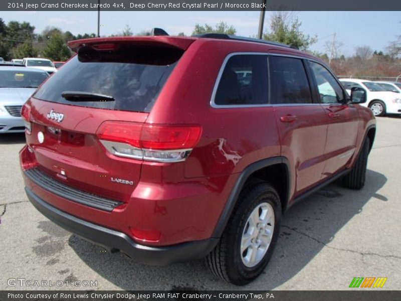 Deep Cherry Red Crystal Pearl / Morocco Black 2014 Jeep Grand Cherokee Laredo 4x4