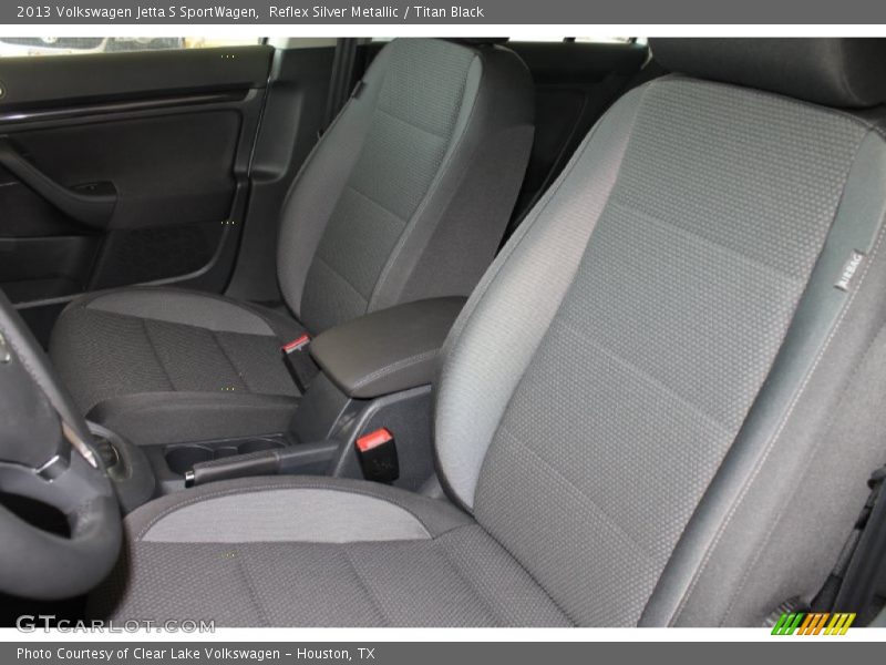 Reflex Silver Metallic / Titan Black 2013 Volkswagen Jetta S SportWagen