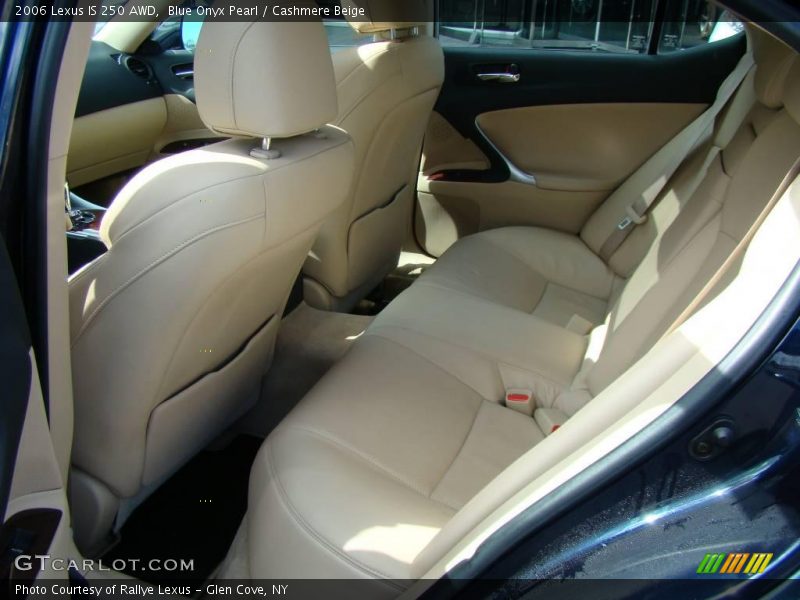 Blue Onyx Pearl / Cashmere Beige 2006 Lexus IS 250 AWD