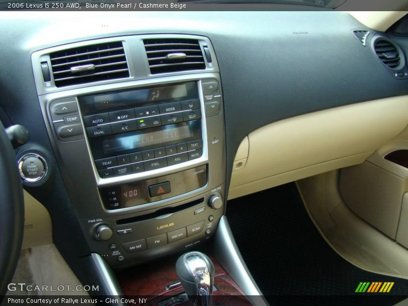 Blue Onyx Pearl / Cashmere Beige 2006 Lexus IS 250 AWD