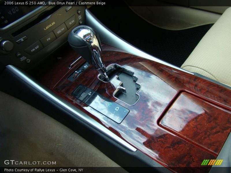 Blue Onyx Pearl / Cashmere Beige 2006 Lexus IS 250 AWD
