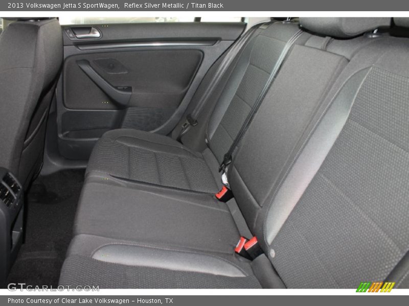 Reflex Silver Metallic / Titan Black 2013 Volkswagen Jetta S SportWagen