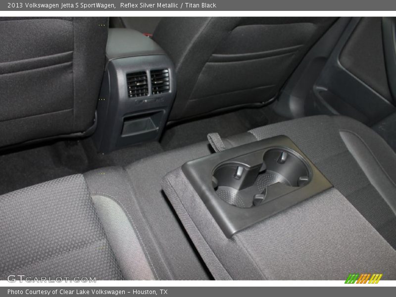 Reflex Silver Metallic / Titan Black 2013 Volkswagen Jetta S SportWagen