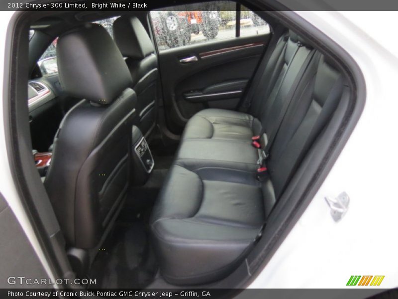 Bright White / Black 2012 Chrysler 300 Limited