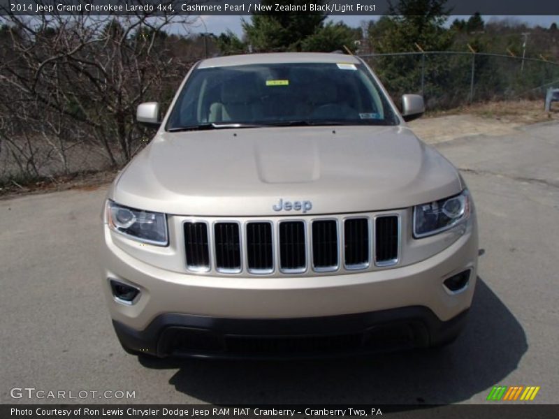 Cashmere Pearl / New Zealand Black/Light Frost 2014 Jeep Grand Cherokee Laredo 4x4