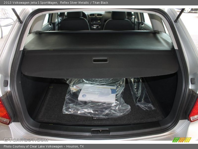 Reflex Silver Metallic / Titan Black 2013 Volkswagen Jetta S SportWagen