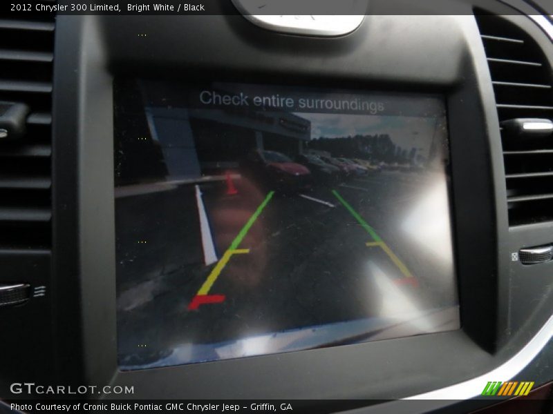 Bright White / Black 2012 Chrysler 300 Limited