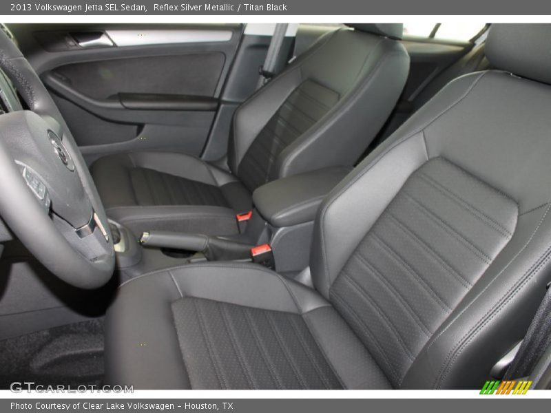 Reflex Silver Metallic / Titan Black 2013 Volkswagen Jetta SEL Sedan