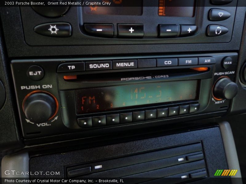 Audio System of 2003 Boxster 