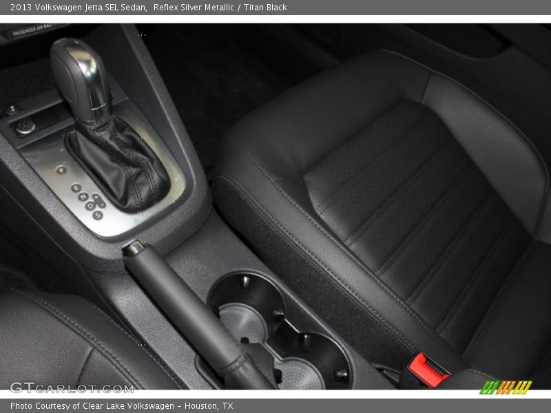 Reflex Silver Metallic / Titan Black 2013 Volkswagen Jetta SEL Sedan