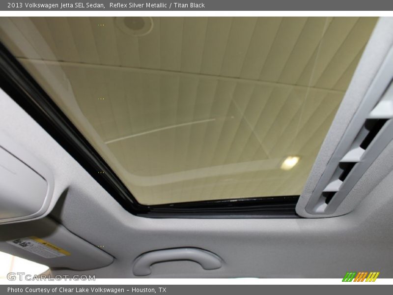 Reflex Silver Metallic / Titan Black 2013 Volkswagen Jetta SEL Sedan