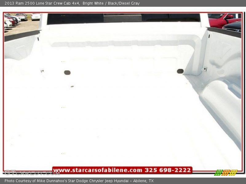 Bright White / Black/Diesel Gray 2013 Ram 2500 Lone Star Crew Cab 4x4