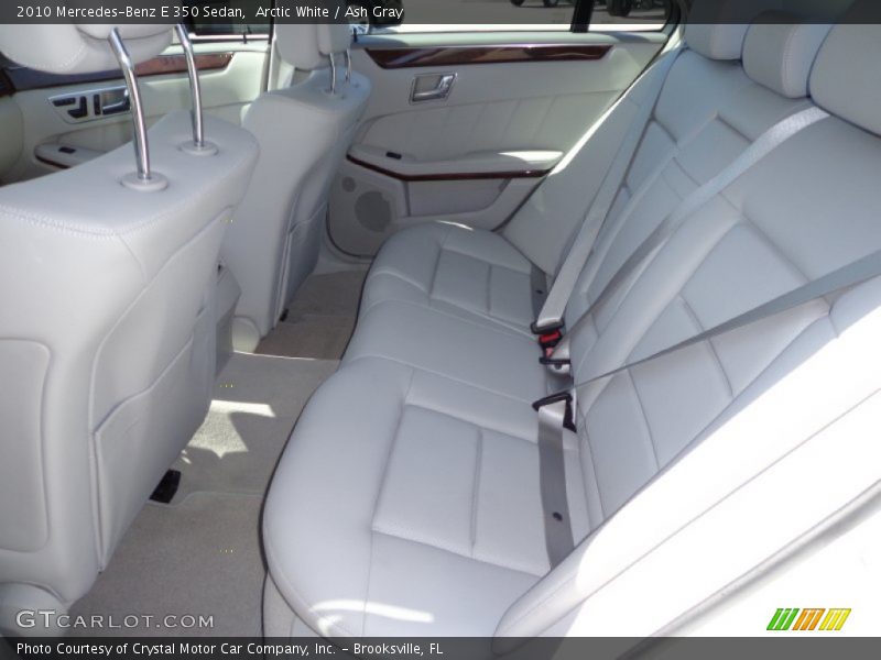 Arctic White / Ash Gray 2010 Mercedes-Benz E 350 Sedan