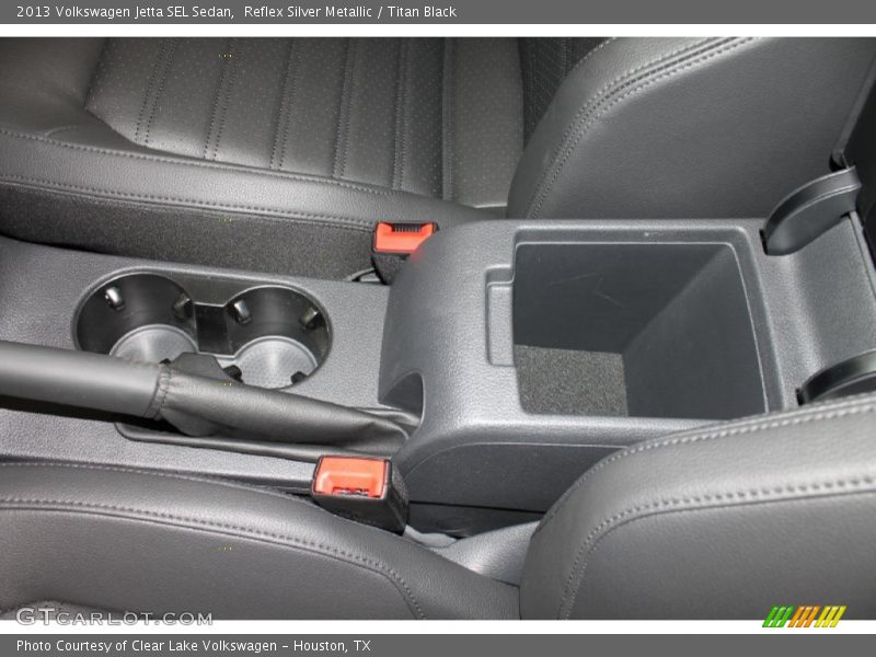 Reflex Silver Metallic / Titan Black 2013 Volkswagen Jetta SEL Sedan