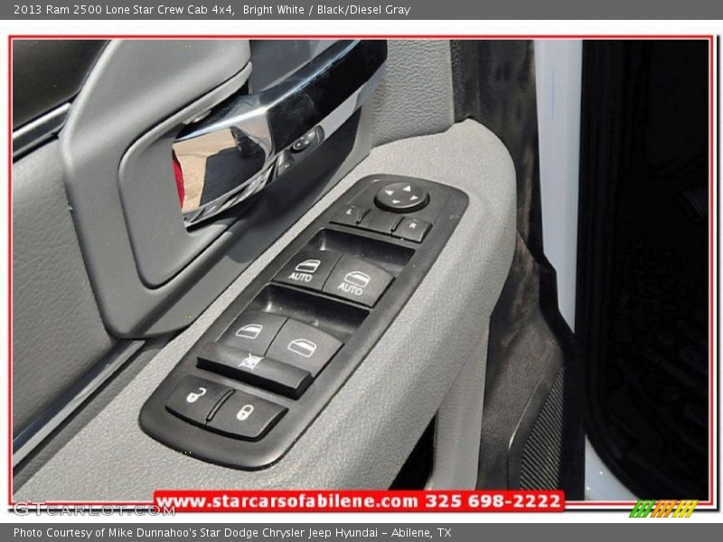 Bright White / Black/Diesel Gray 2013 Ram 2500 Lone Star Crew Cab 4x4