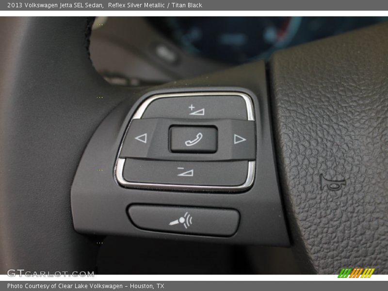 Reflex Silver Metallic / Titan Black 2013 Volkswagen Jetta SEL Sedan