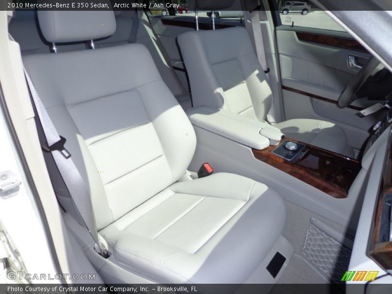 Arctic White / Ash Gray 2010 Mercedes-Benz E 350 Sedan