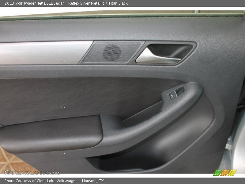 Reflex Silver Metallic / Titan Black 2013 Volkswagen Jetta SEL Sedan