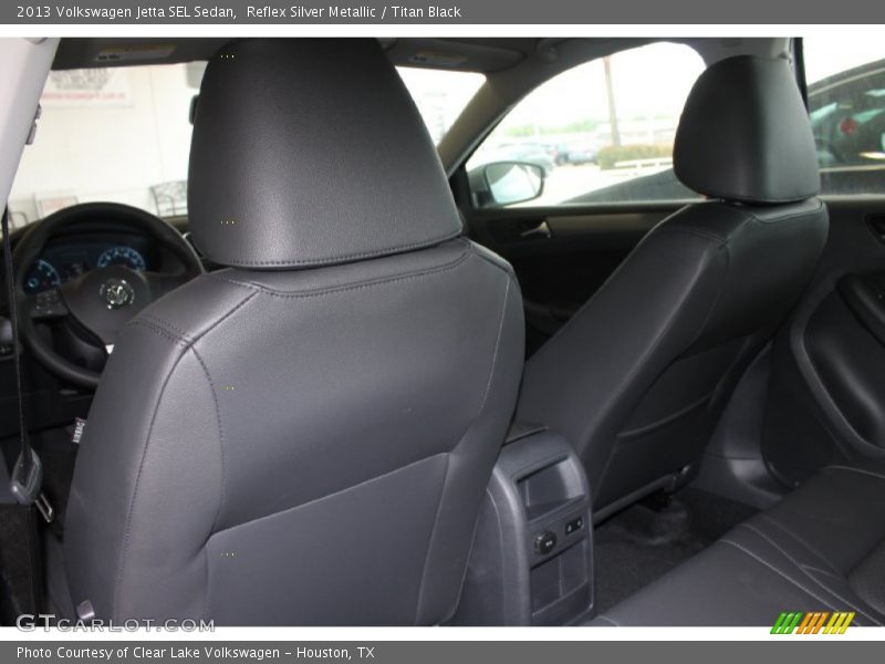 Reflex Silver Metallic / Titan Black 2013 Volkswagen Jetta SEL Sedan