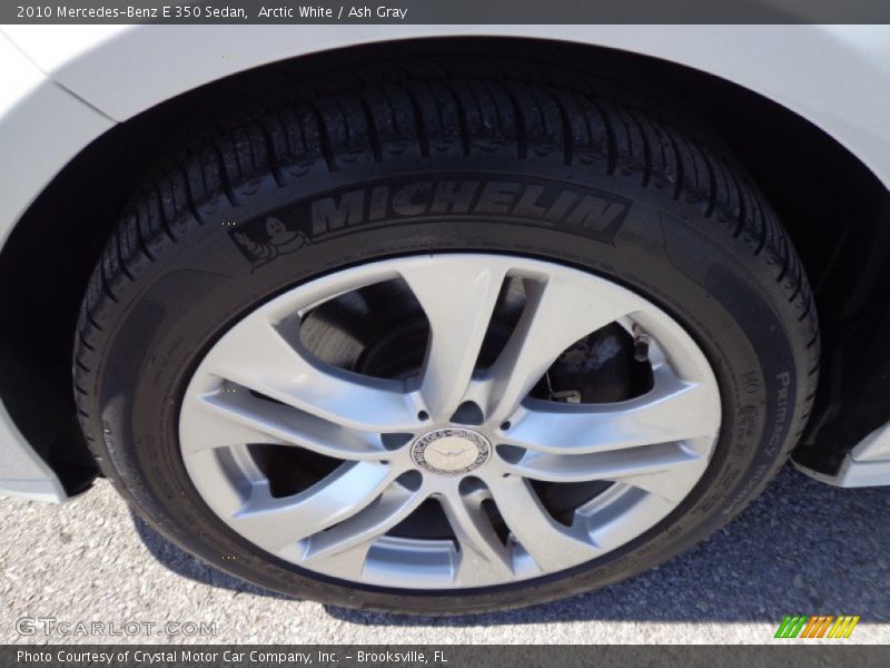 Arctic White / Ash Gray 2010 Mercedes-Benz E 350 Sedan
