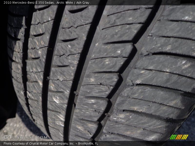 Arctic White / Ash Gray 2010 Mercedes-Benz E 350 Sedan